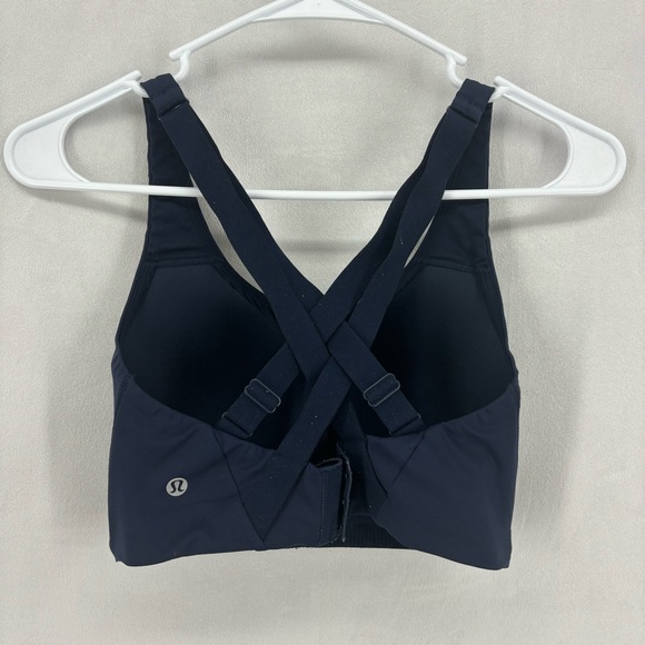 lululemon athletica Other - Lululemon women’s 32DD navy blue athletic sports energy bra performance impact